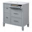 Meuble-lavabo 30 po avec lavabo en céramique-440766085