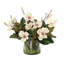 Magnolia Arrangement in Glass Vase