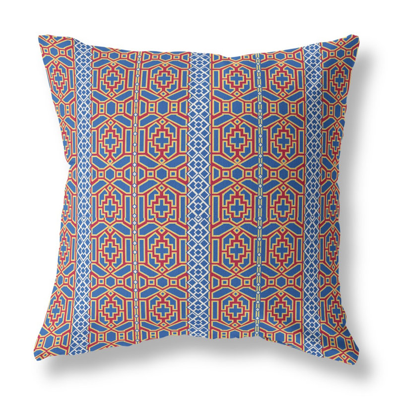 Coussin 18 po x 18 po, Bleu