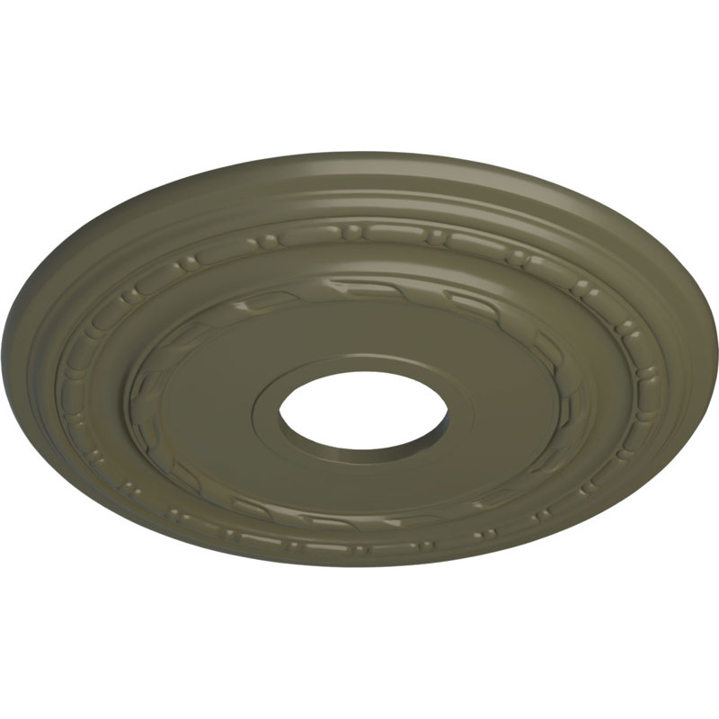 Médaillon de plafond Endurathane Dublin, P 15 3/8 po x P 3 5/8 po x P 1 po (convient aux auvents jusqu'à 8 1/4 po)