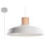Värnamo 1 - Light White/Brown Dome Pendant