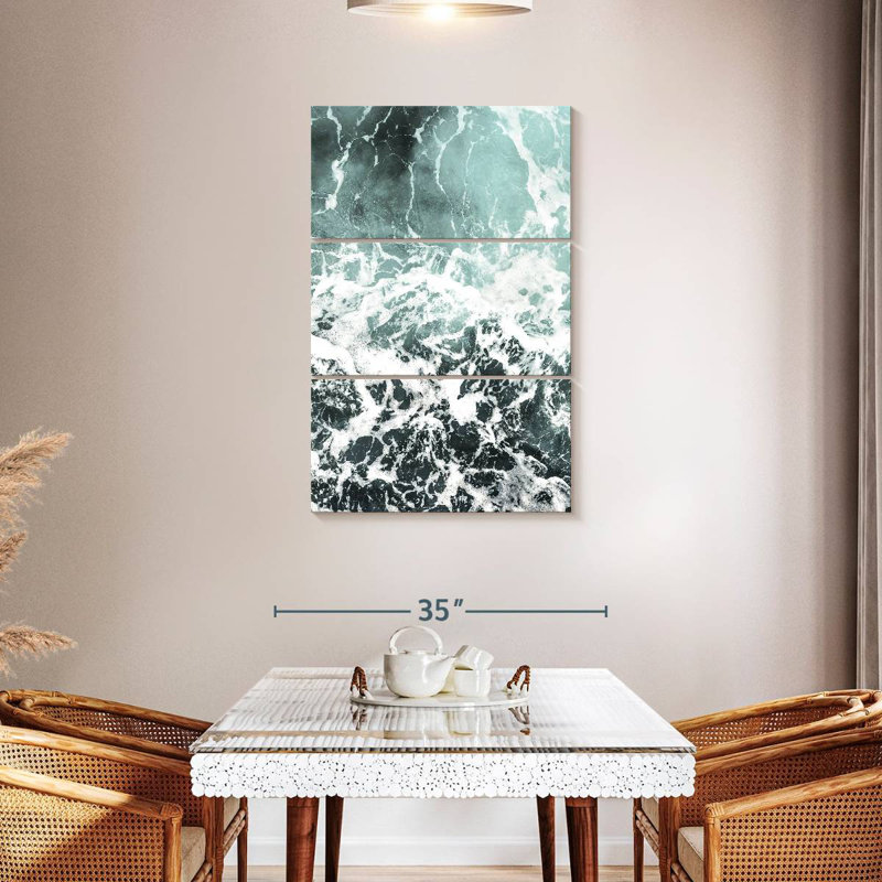 Gillard Waves, 45" H x 28" W