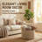 65l Extra Large Woven Cotton Rope Storage Basket, Laundry Hamper With Reinforced Handles, Blanket And Pillow Organizer Bin For Living Room, Bedroom And Toy Storage, Oatmeal Color