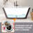 67''x30'' Freestanding Contemporary Soaking Acrylic Bathtub with Overflow and Drain-93455995