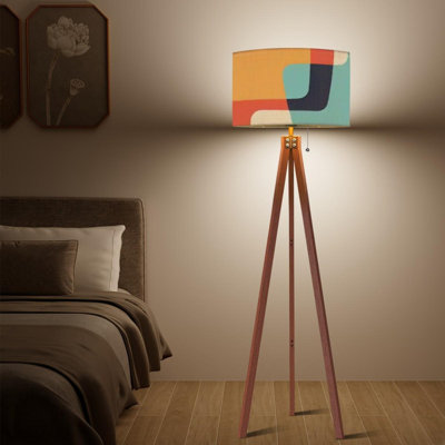 Lampe trépied moderne Mid Century