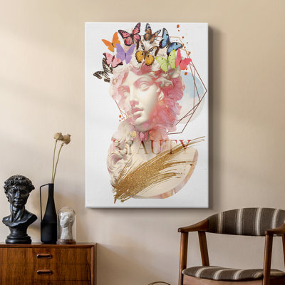 Greek Goddess II -Custom Wrapped Gallery Cavas