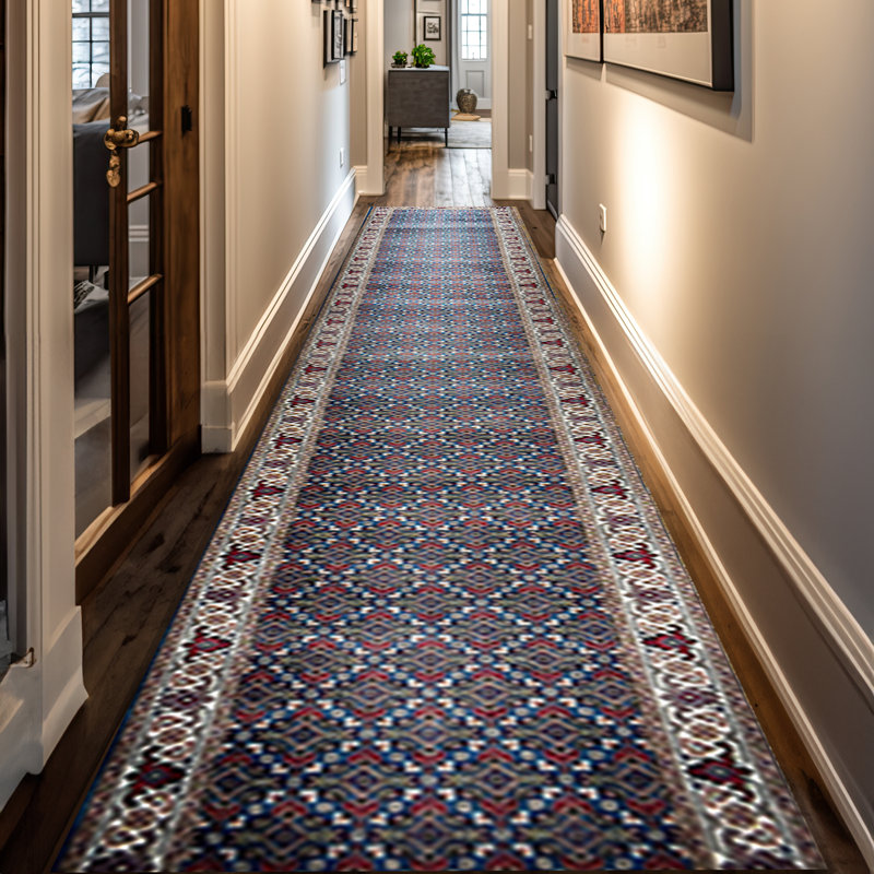 Wool Oriental Indoor Rug, Runner 2' 6" x 8'