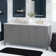 Minnich 72'' Double Bathroom Vanity with Carrara Quartz Top