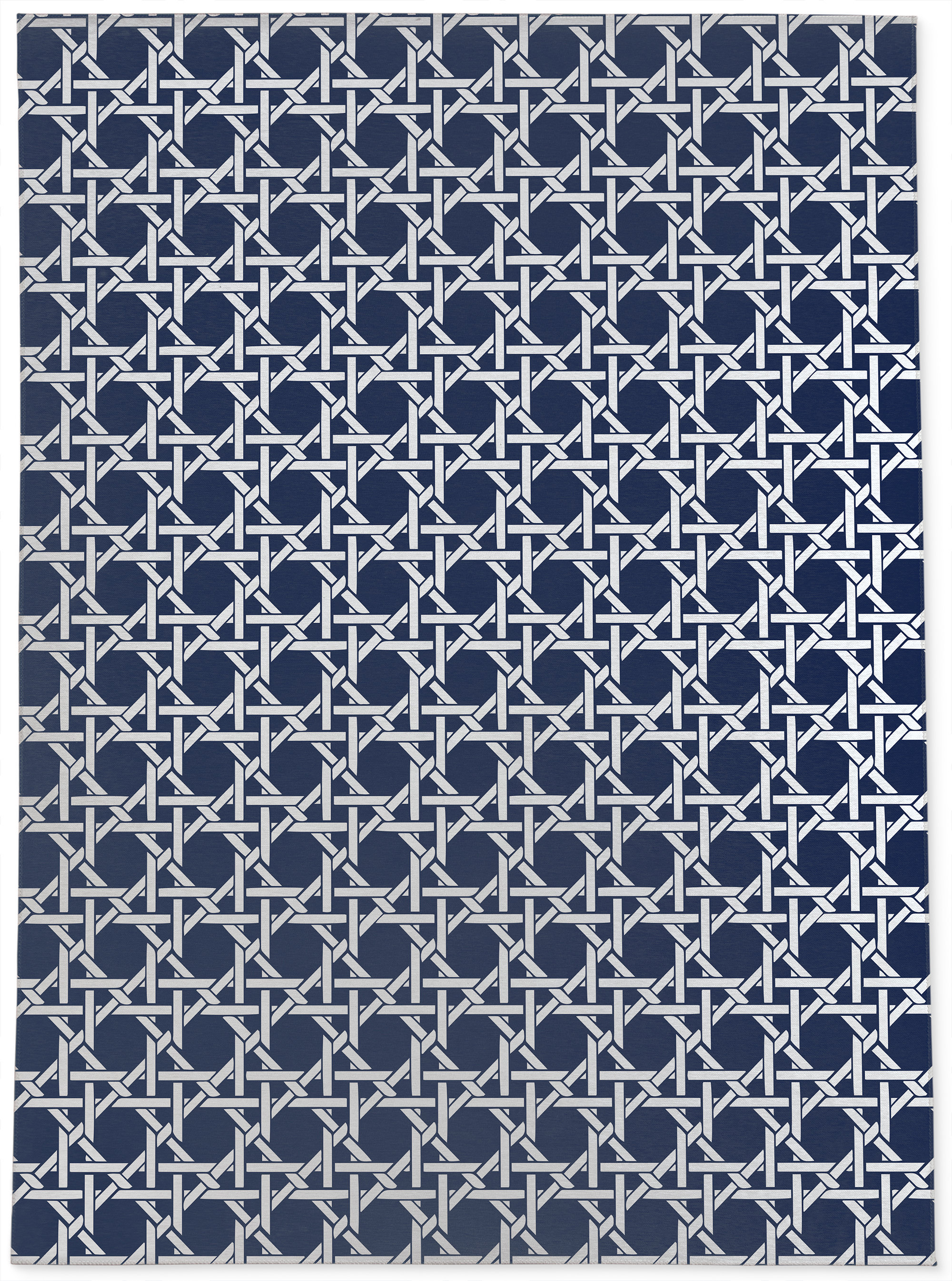 KAVKA DESIGNS Rectangle Cane Area Rug | Wayfair