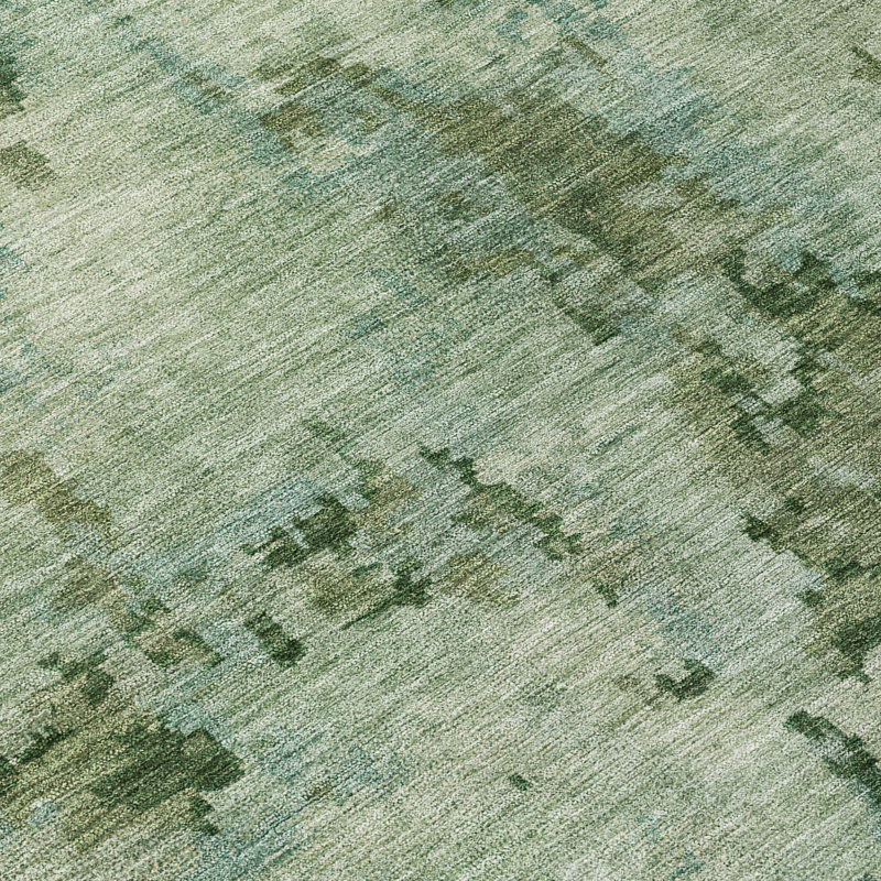 Machine Washable Indoor/Outdoor Earleville ACN2360 Casual Rug, Runner 2'3" x 7'6"