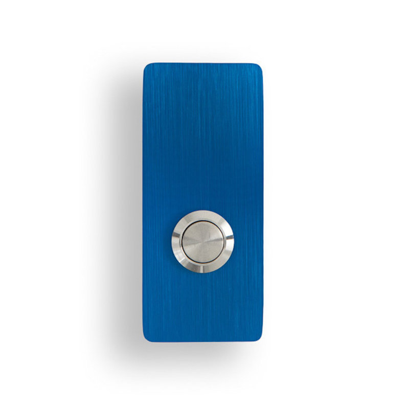 Bouton-poussoir, Bleu