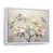 White Floater Framed