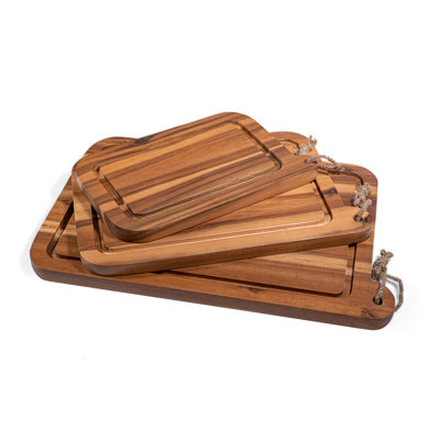 Aisha Edge Grain Acacia Wood Cutting Board For Kitchen