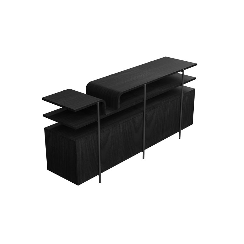 Buffet Cascade Accord, Gris anthracite