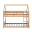 Lit superposé simple de style maison simple avec tête de lit et pied de lit-1221037192