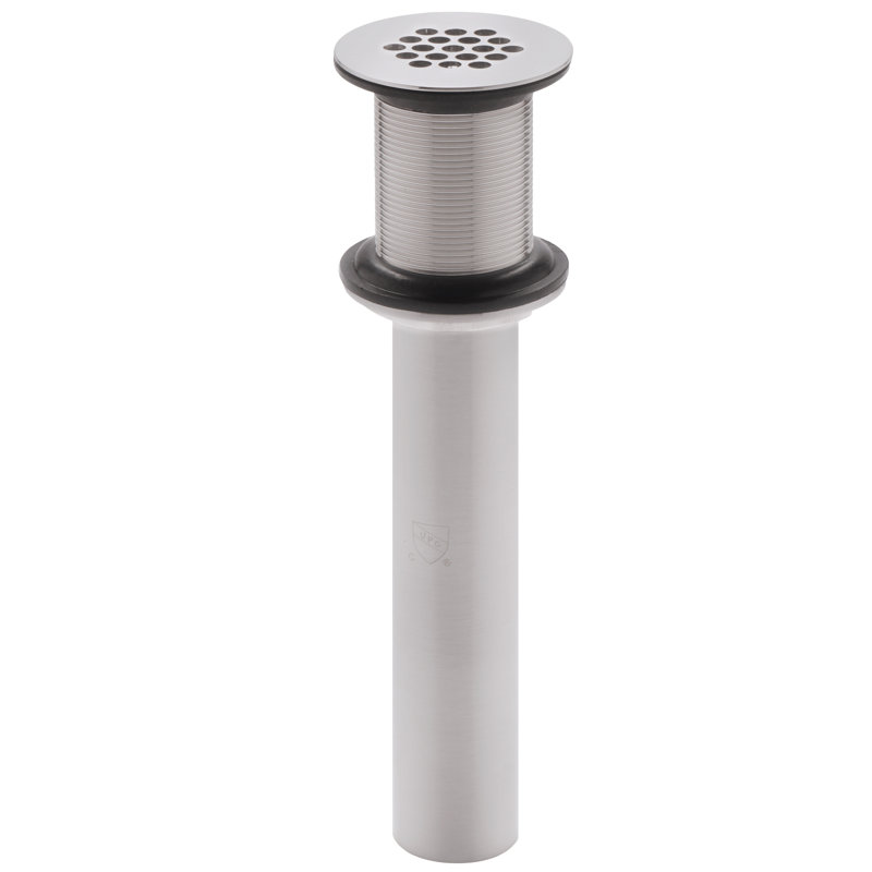 Grille d'évier de salle de bain 1,5 ", Nickel brossé