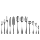 Vintage Pewter Flatware Set - 67 Pieces - Gold