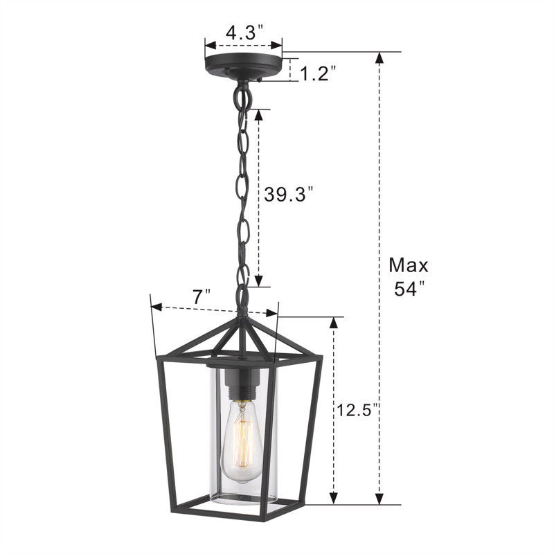 Hartshorn Outdoor Hanging Lantern
