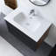 30 po Meuble-lavabo mural 2 tiroirs-1206717001