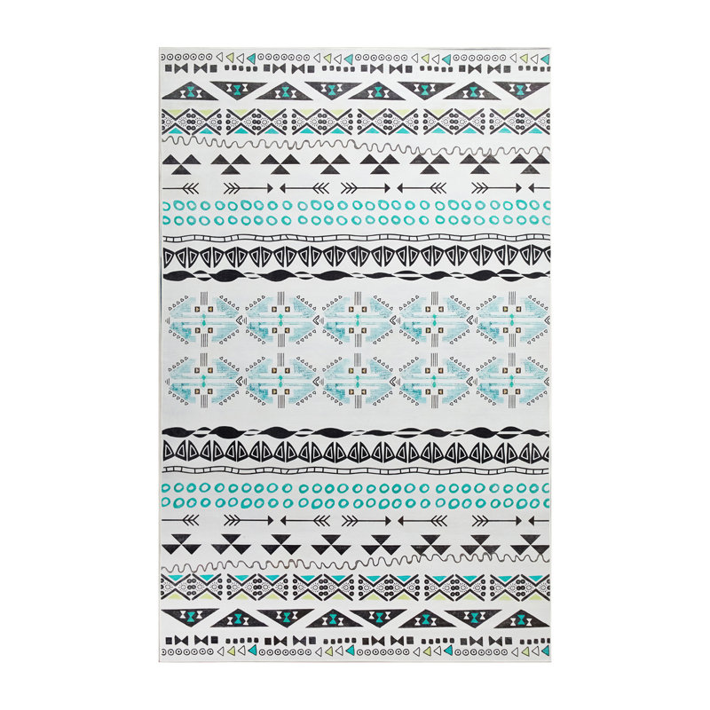 Coll Abstract Machine Printed Area Rug, Rectangle 160 x 230 cm