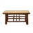 Fireside Lodge Hickory Log Rectangle Coffee Table - 60" x 24" - Cinnamon - Standard-1291543697-1281215071