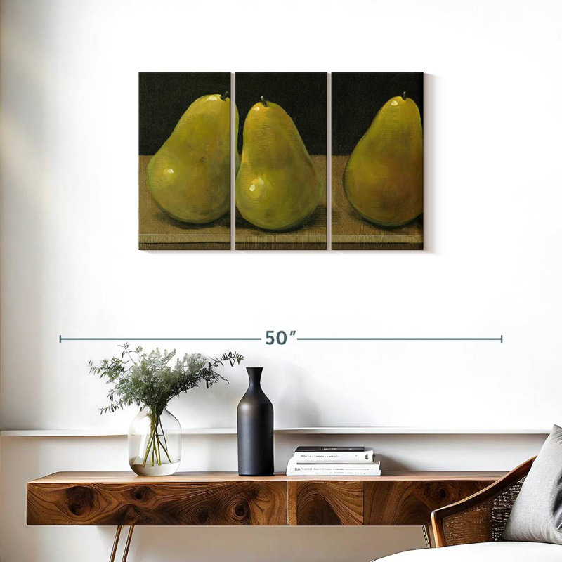 Yarlin Pear Study, 20" H x 33" W