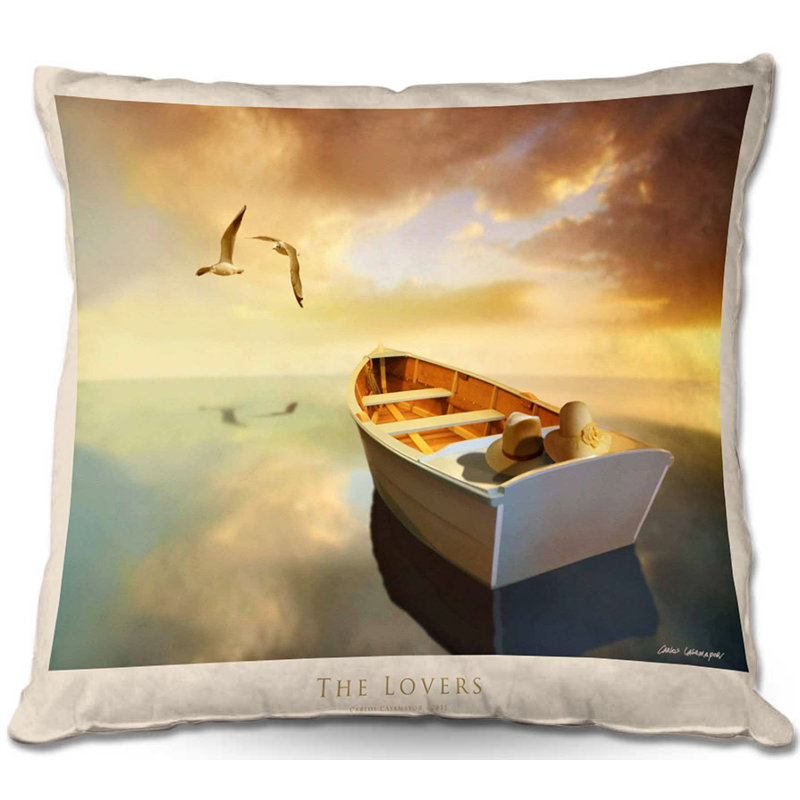 Coussin décoratif, H 16 po x l 16 po x P 4 po