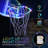 Pro Pool Basketball Hoop with LED Light 45''-59'' Adjustable Height-111497606