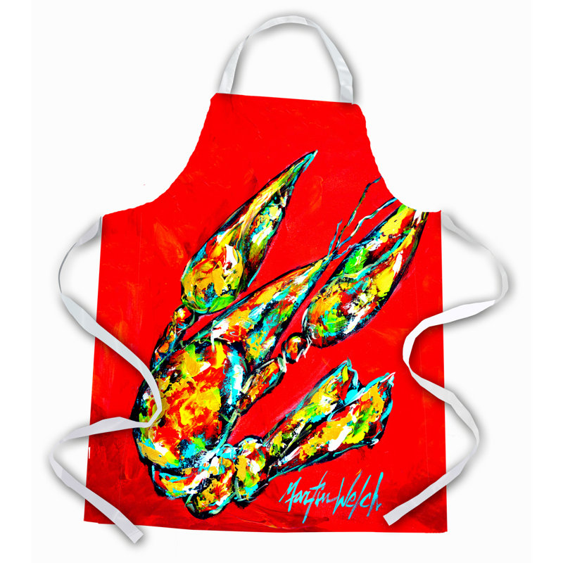 No Pattern Bib Apron