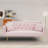 71" Velvet Convertible Loveseat Sofa with Adjustable Backrest & 2 Pillows-552533614