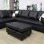 Repose-pied avec rangement en similicuir-1273695918