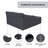 Cadeo 53.1'' Wide Straight Wicker Patio Daybed Cover