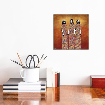 Three Graces by Jose Cacho - Wrapped Canvas Gallery-Wrapped Canvas Giclée