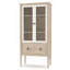 Vitrine d'exposition avec portes en verre, armoire d'appoint