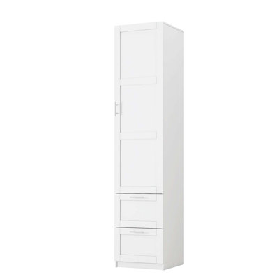 Elegant Freestanding Pantry Cabinet with Adjustable Shelves
