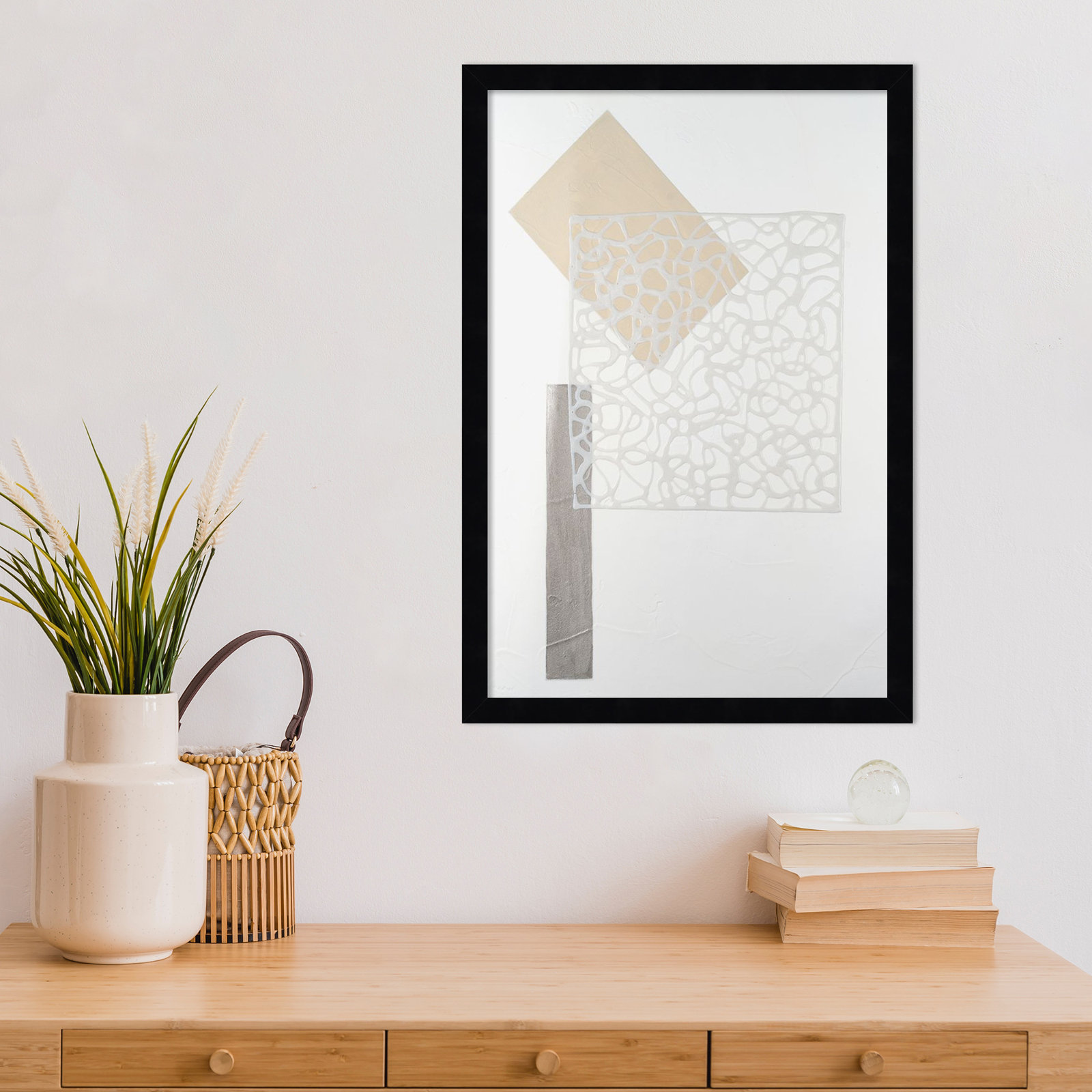 Nooks and Crannies No. 3 Print, 21" H x 15" W, Black