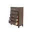 Commode en bois massif avec rangement 1 chambre 5 pièces