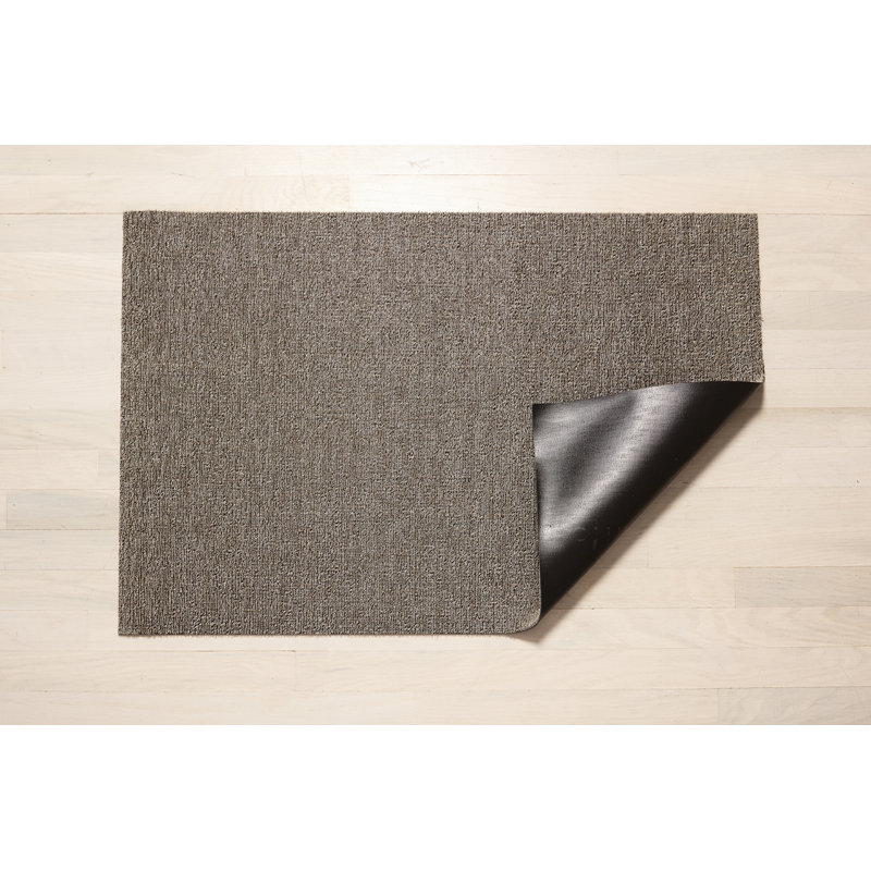 Heathered Indoor / Outdoor Doormat, Pebble, 0.6cm H x 46cm W x 71cm L