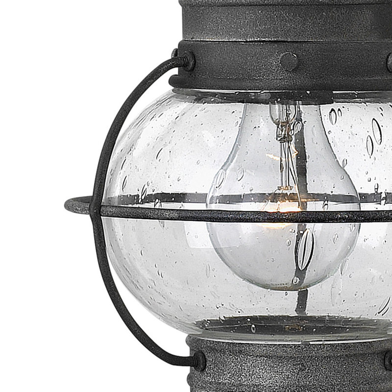 Jolie 1-Light Outdoor Wall Lantern, 60W Medium, 14" H x 7" W