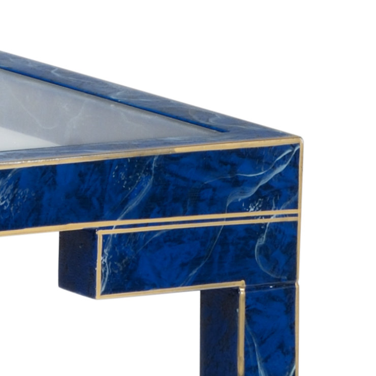 Decker Glass End Table