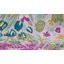 Tapis sarcelle / jaune / mauve / rose à motif floral Holle-1057781483