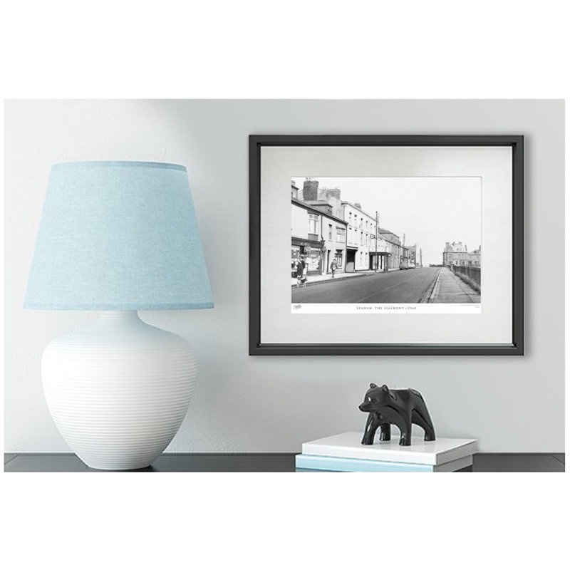 Seaham, The Seafront C1960 by Francis Frith - Single Picture Frame Print, 28cm H x 36cm W x 2.3cm D