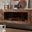 Nordic style solid wood TV cabinet-107238147