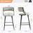 Drake 26" Fabric Upholstered Bar Stool-253002411