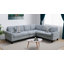  Canapé modulaire de coin en L gris foncé 4 pièces Lazara-100344033-99217909
