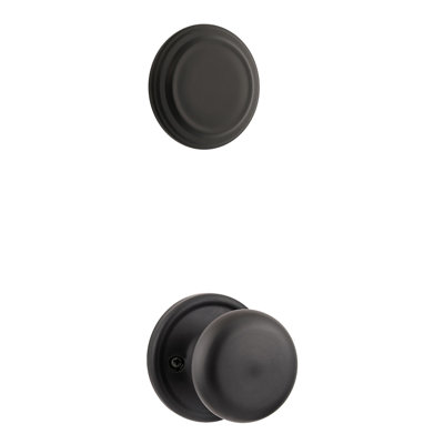 Inactive Interior Hancock Knob Dummy Entry Set (Exterior Portion Sold Separately)