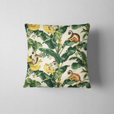 Jungle Haven Reversible Pillow Cover