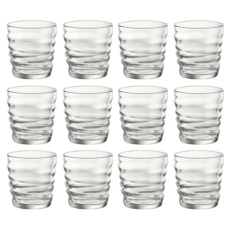 Riflessi Drinking Glass, Clear, 12, 370 ml