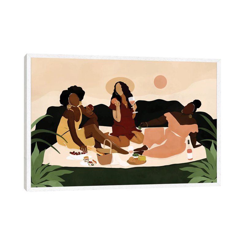 Sis-nic by Bria Nicole - Print on Canvas, White Framed Canvas, 66.04 cm H x 45.72 cm W