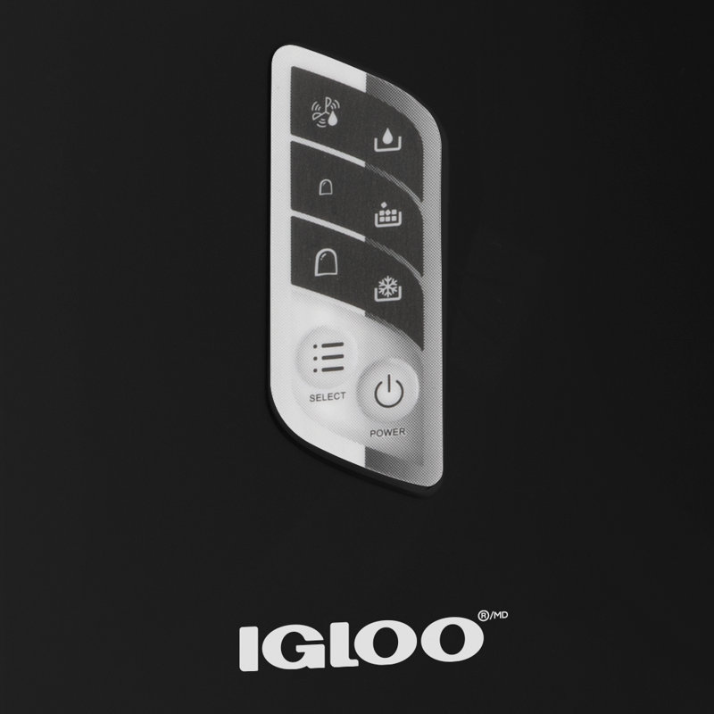  Igloo Automatic Self-Cleaning 26-Lb. Ice Maker, Black